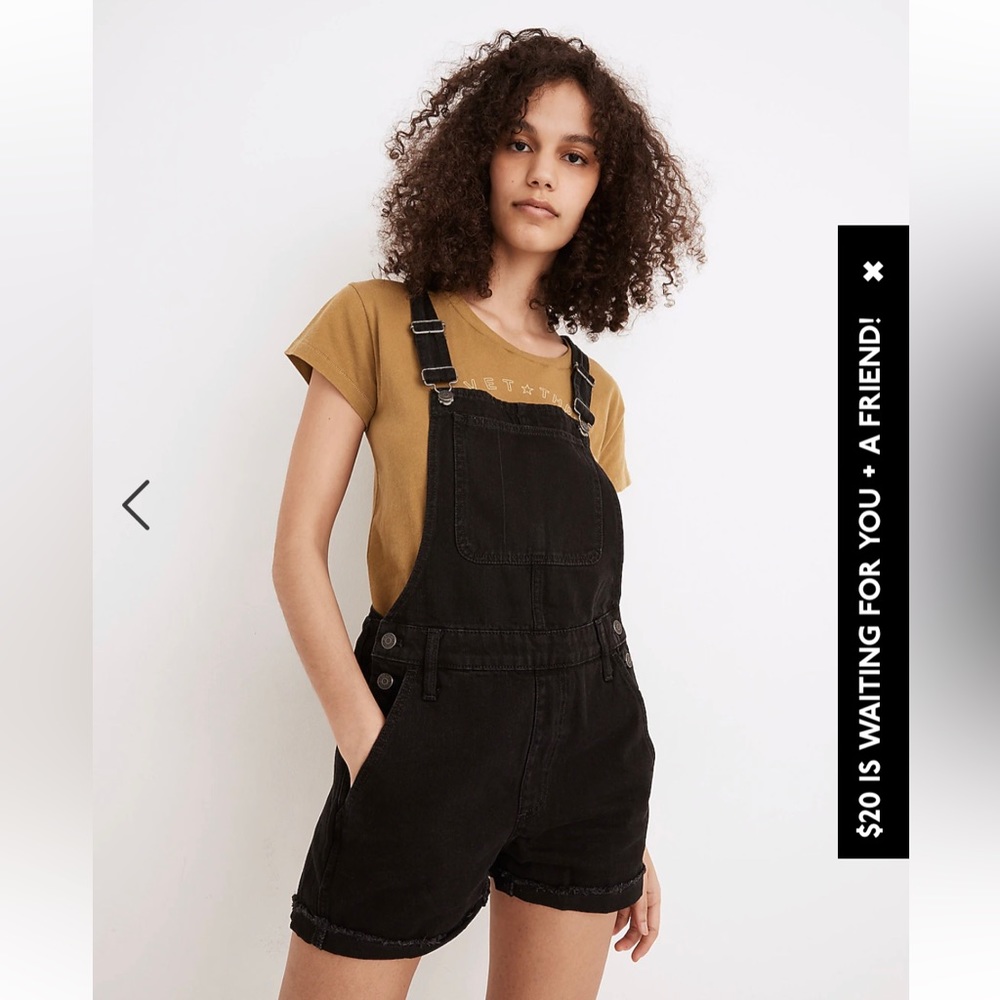 Madewell Adirondack Short Overalls